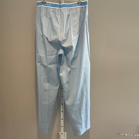 Coach blue pajamas 2 piece SET size L NWOT - Picture 12 of 15